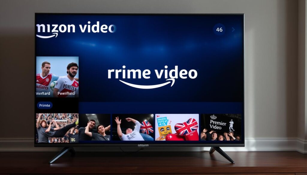 Amazon Prime Video IPTV UK interface showing British content