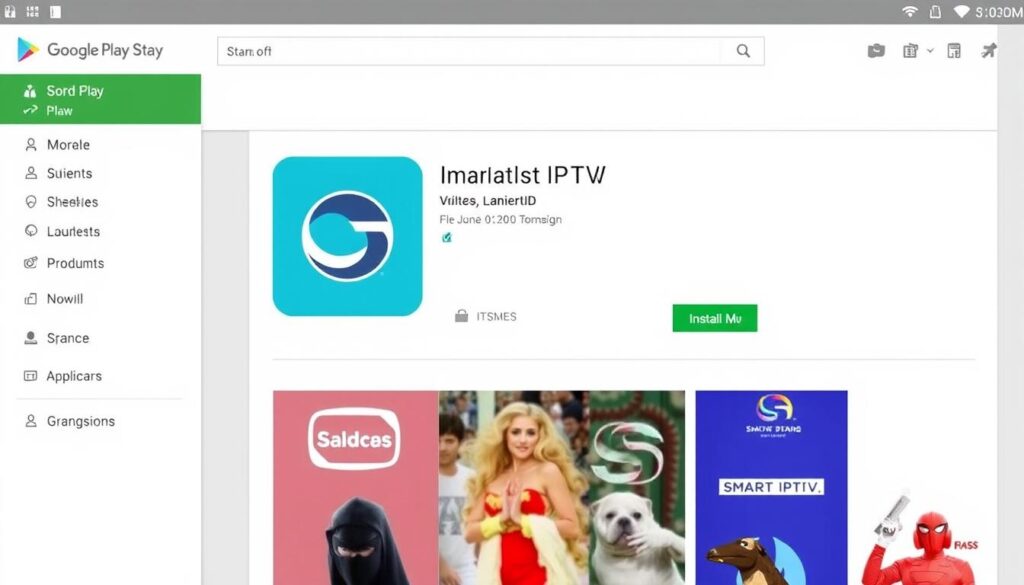 Android Smart IPTV installation from Google Play Store Android Smart IPTV installation from Google Play Store