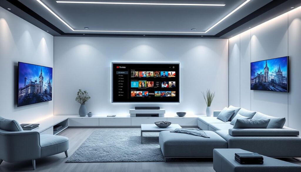 Future of IPTV in the UK showing advanced streaming technology
