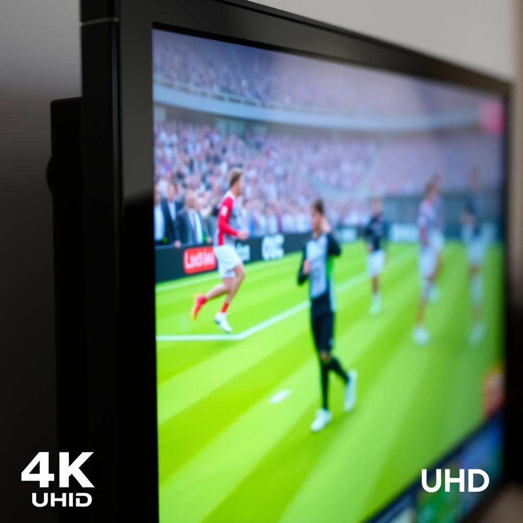 High-definition British IPTV streaming showing 4K quality content