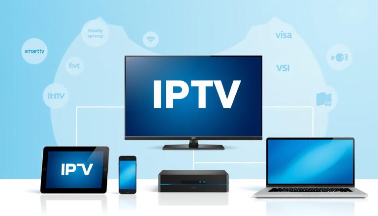 IPTV streaming across multiple devices showing the best IPTV services in action