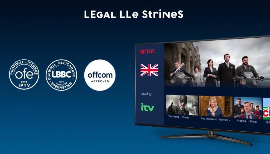 Legal IPTV services in the UK showing licensed content Legal IPTV services in the UK showing licensed content