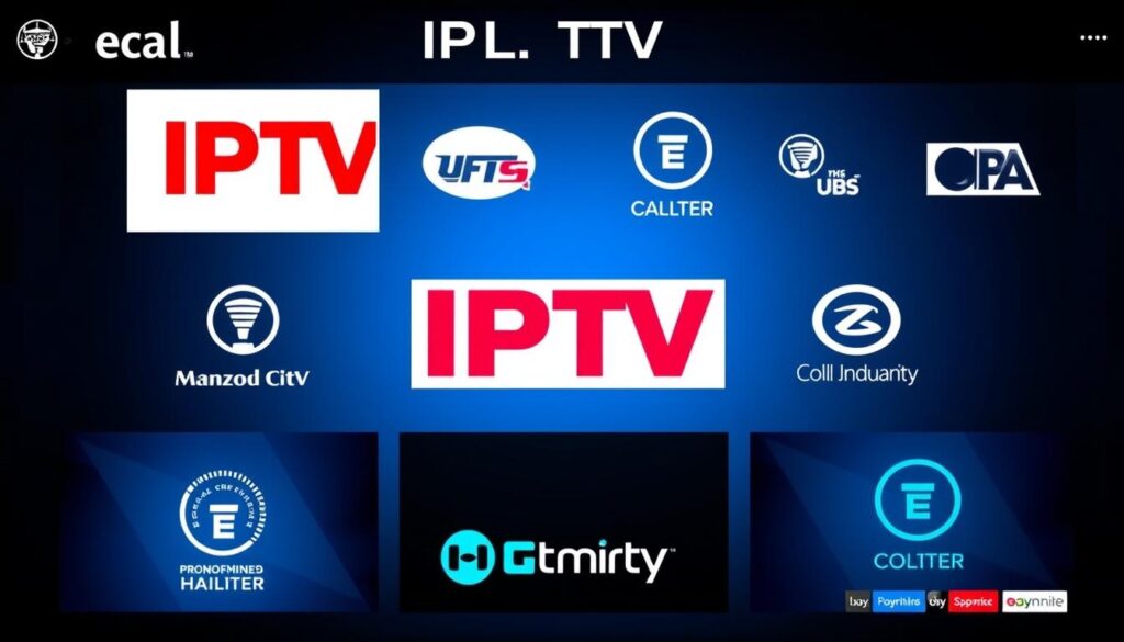 Legal IPTV services showing licensed content and official branding Legal IPTV services showing licensed content and official branding