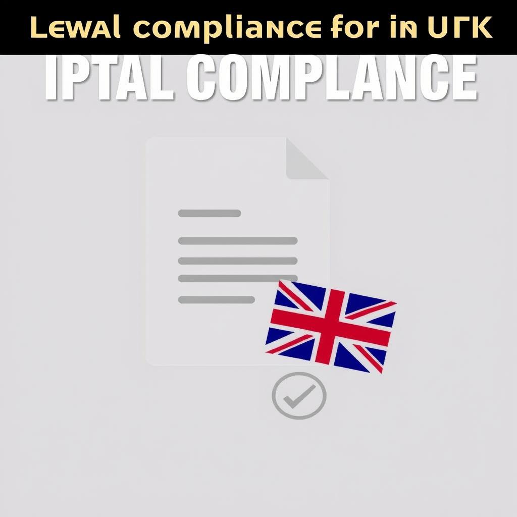 Legal compliance symbol for IPTV services in the UK