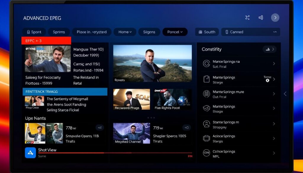 OTT Navigator IPTV player showing advanced EPG and multi-view features OTT Navigator IPTV player showing advanced EPG and multi-view features