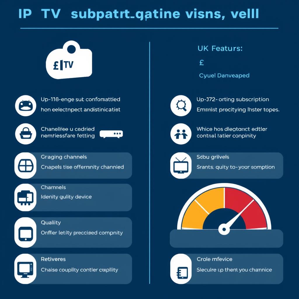 Value comparison of IPTV subscription packages in the UK
