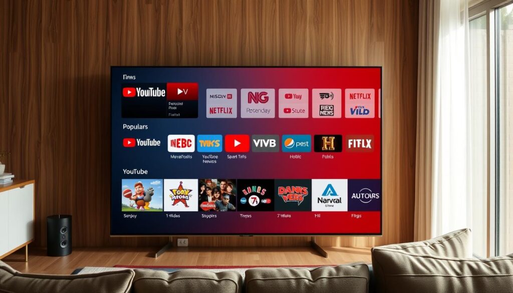 YouTube TV interface showing the best IPTV channel selection and user experience