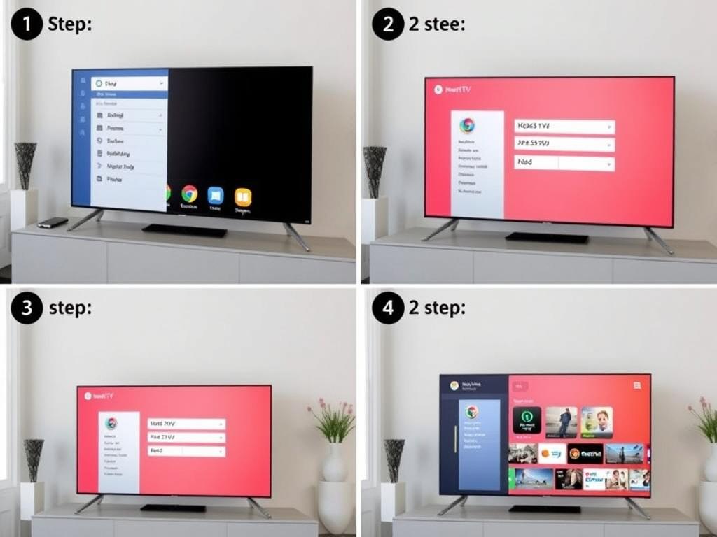 Step-by-step Smart TV IPTV subscription setup process Step-by-step Smart TV IPTV subscription setup process