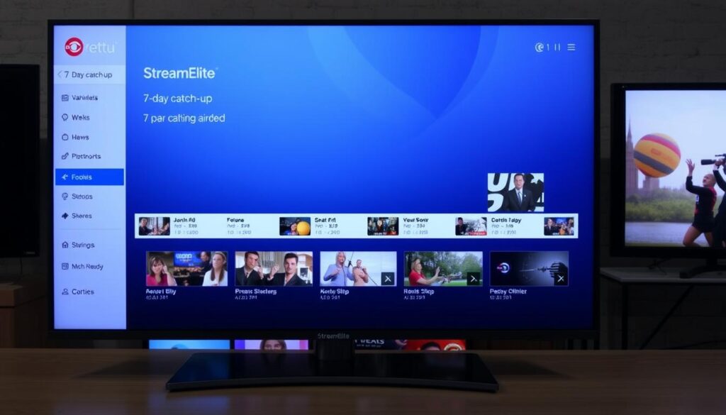 StreamElite IPTV subscription showing catch-up TV feature StreamElite IPTV subscription showing catch-up TV feature