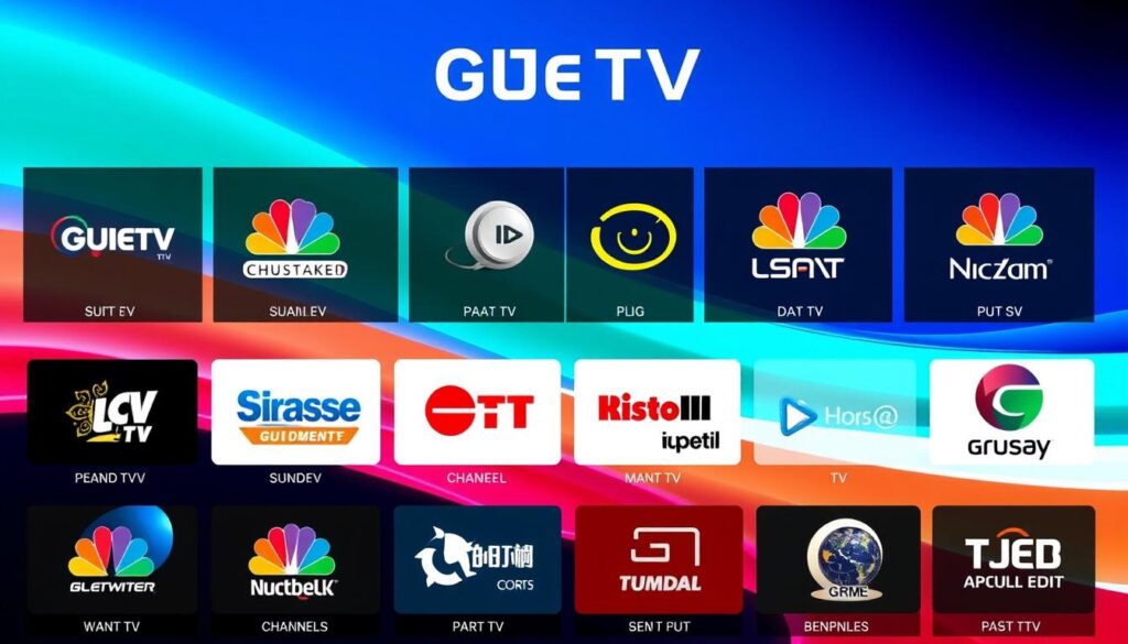 An image representing Guek HD IPTV's channel lineup