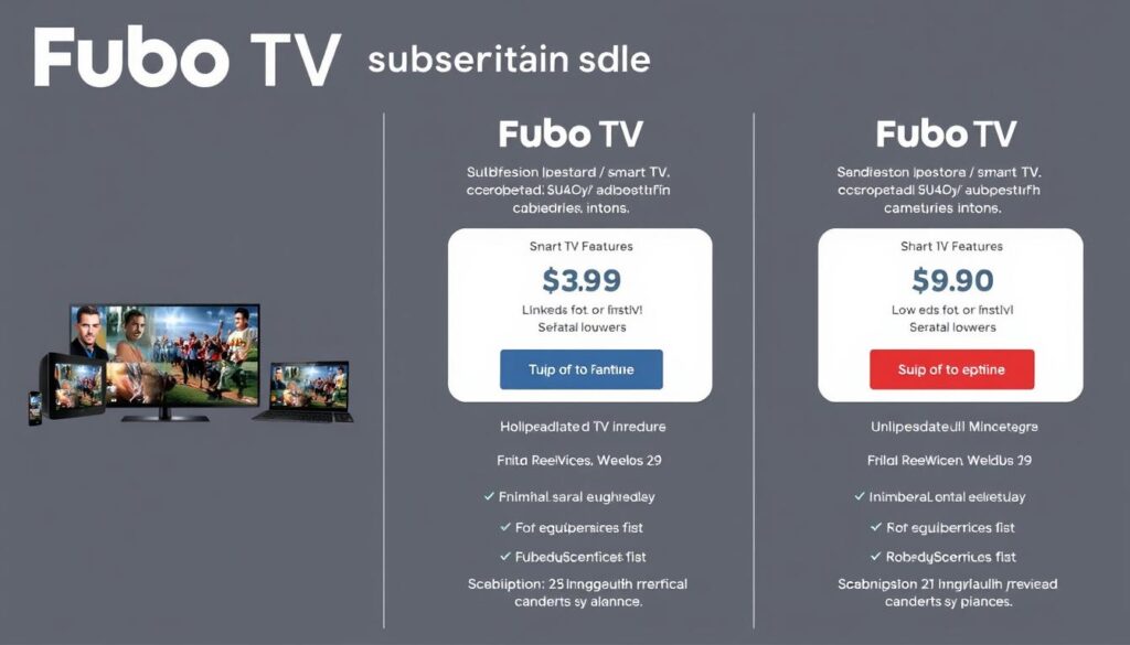 Fubo TV subscription plans image