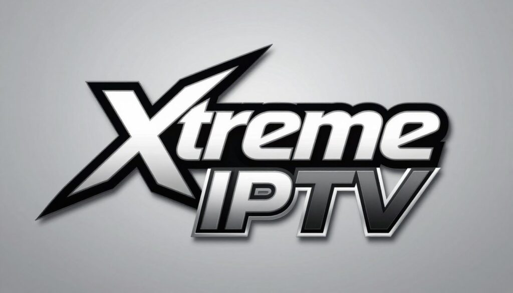 Generate an image of an Xtreme HD IPTV logo with a bold, dynamic design. Generate an image of an Xtreme HD IPTV logo with a bold, dynamic design.