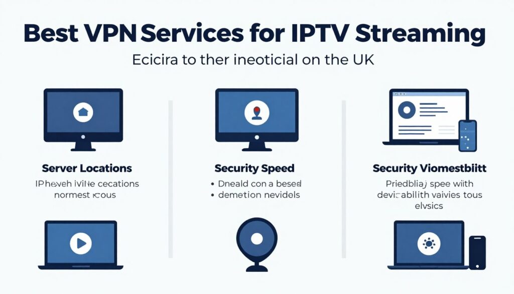 Best VPN for IPTV streaming with UK server locations