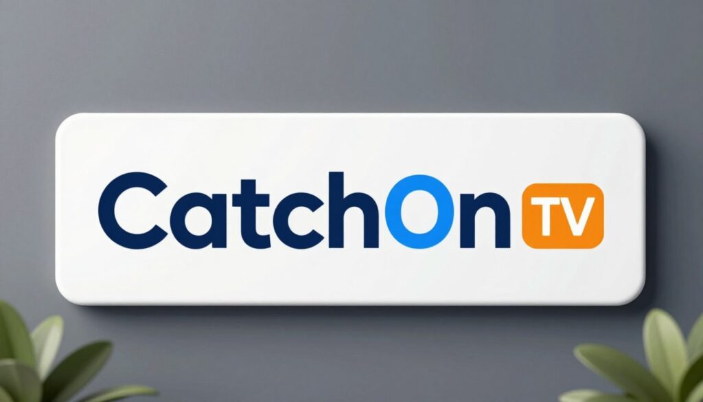 Generate an image of CatchOn TV's logo or a related graphic