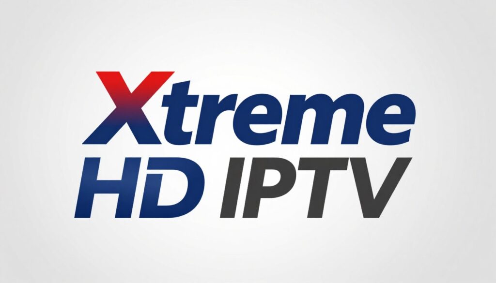 Generate an image of Xtreme HD IPTV's logo or a related graphic