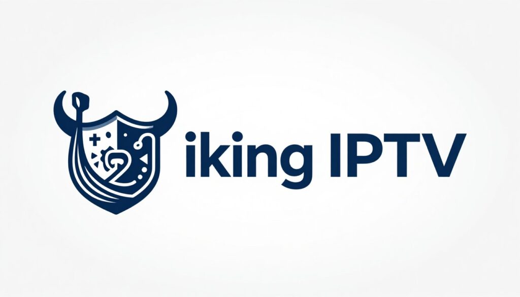 Generate an image of a Viking IPTV logo or a related graphic