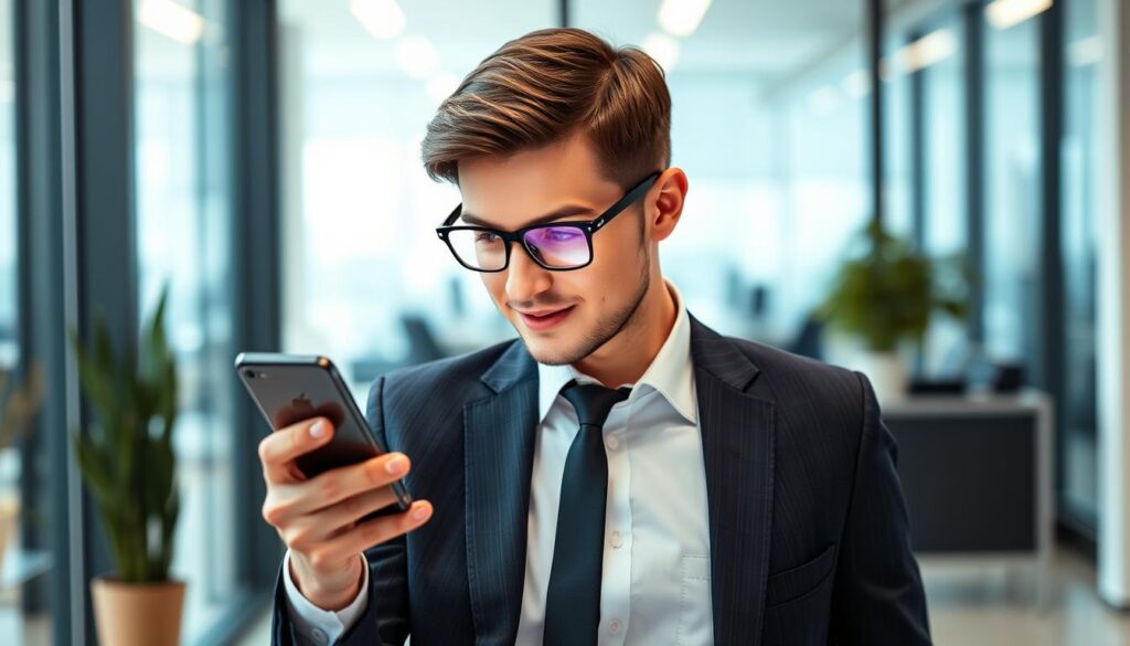 Generate an image of a person downloading an app on their device Generate an image of a person downloading an app on their device
