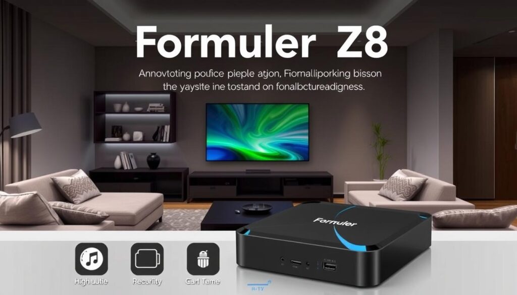 Generate an image of the Formuler Z8 Android IPTV Box