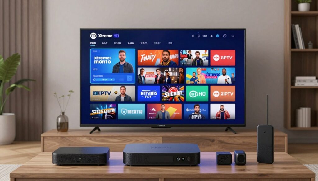 Generate an image representing Xtreme HD IPTV's service Generate an image representing Xtreme HD IPTV's service