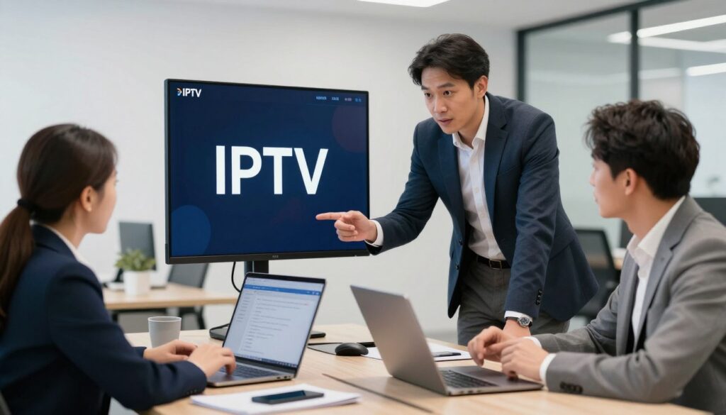 Image of a UK-based IPTV reseller provider
