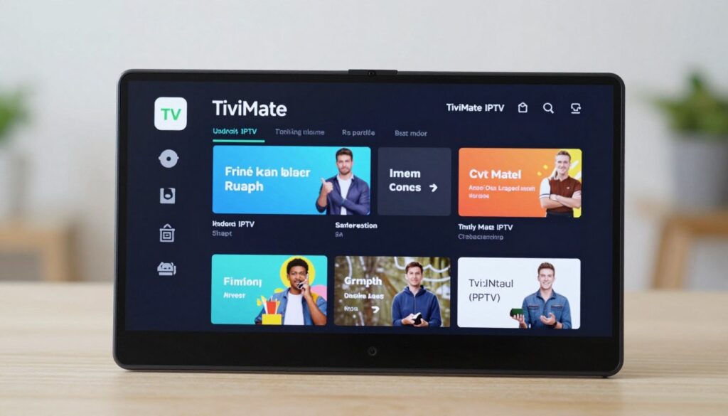 Create an image of TiviMate IPTV app on Android