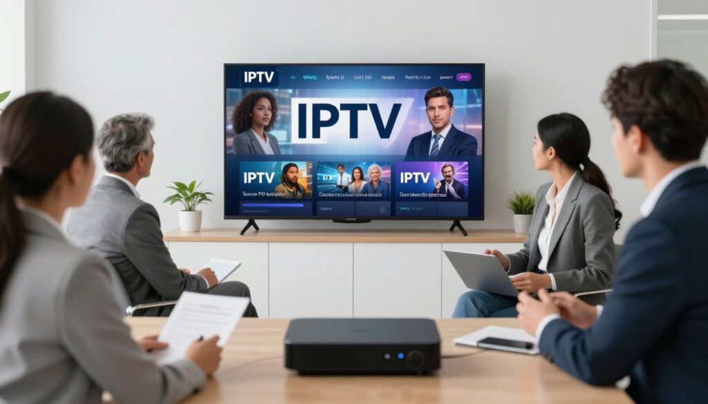 Generate an image related to IPTV service providers Generate an image related to IPTV service providers