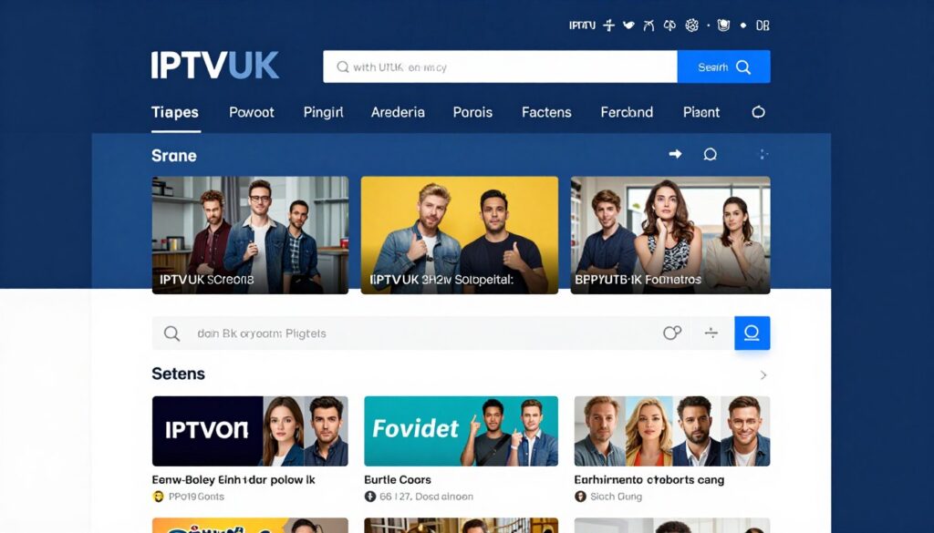 Image of IPTVUK.it.com homepage