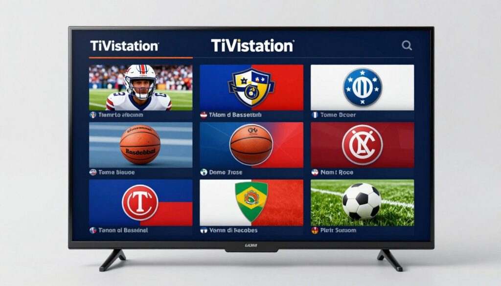 Image of TiVistation's sports channel lineup