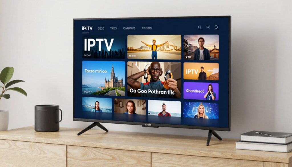 Premium IPTV service with multiple channels and high-quality streaming