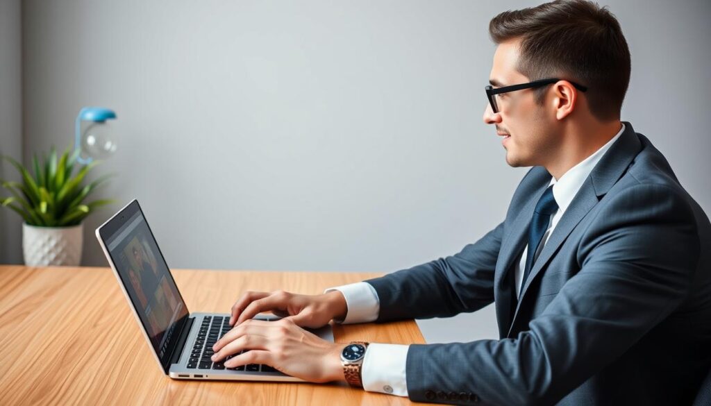 Generate an image of a person streaming content on Kodi with a VPN enabled