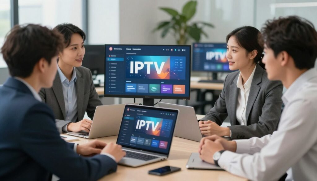 Image generation prompt for IPTV selection